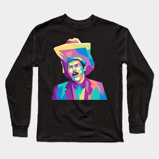 WPAP Turd Ferguson Long Sleeve T-Shirt by agungsaid1234